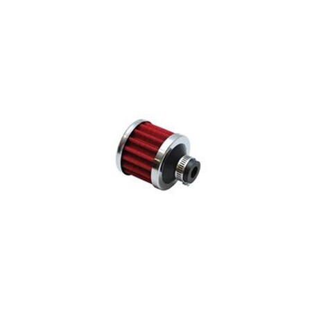 Superjock 2167 12 mm. Crankcase Breather Filter - Red SU353108